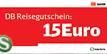 15€ Reisegutschein für die Deutsche Bahn kostenlos für kleine Umfrage