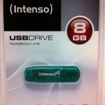 Intenso USB-Stick Rainbow Line 8 GB für nur 0,99 Cent