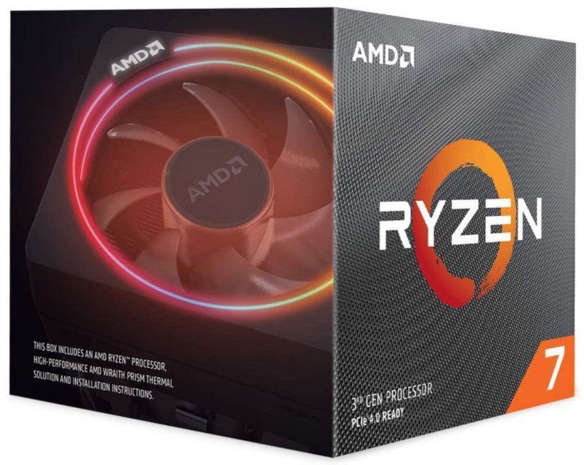 AMD Ryzen 7 3700X Prozessor 4GHz AM4 36MB Cache Wraith Prism Boxed für