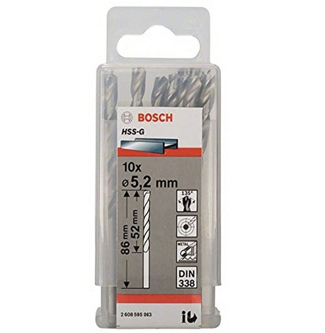 Er Pack Bosch Professional Metallbohrer Hss G Geschliffen Mm