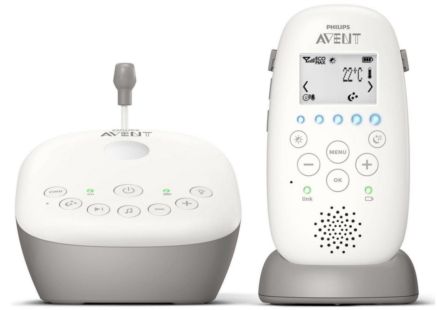 PHILIPS SCD733 26 Avent DECT Babyphone für 94 99 statt 108