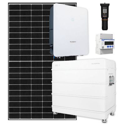 10 kWp Photovoltaik Komplettanlage Set mit Speicherset für 13 190