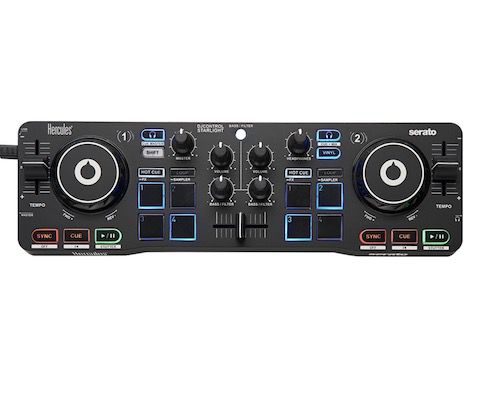 Hercules Djcontrol Starlight Portable Usb Dj Controller F R