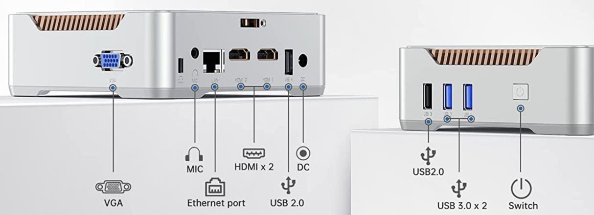 NiPoGi GK3 Plus Mini PC N95 16 512GB für 179 statt 240