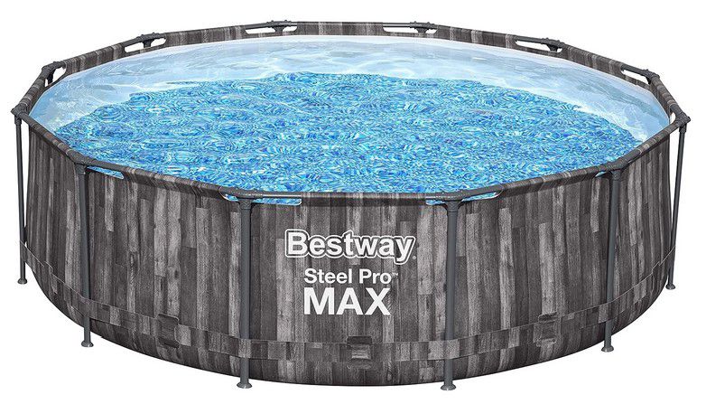 Bestway Max Deluxe Steel Pro Pool 366x100cm für 149 99 statt 219