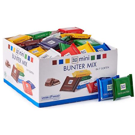 Er Pack Ritter Sport Mini Bunter Mix Schokobox Ab Statt