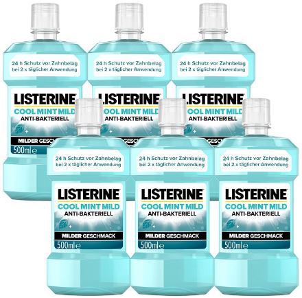 Er Pack Listerine Cool Mint Mild Mundsp Lung X Ml F R