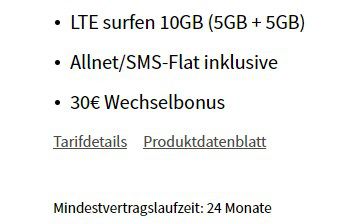 o2 Super Select S Allnet und SMS Flat mit 10GB für 9 99 mtl 150 Coupon