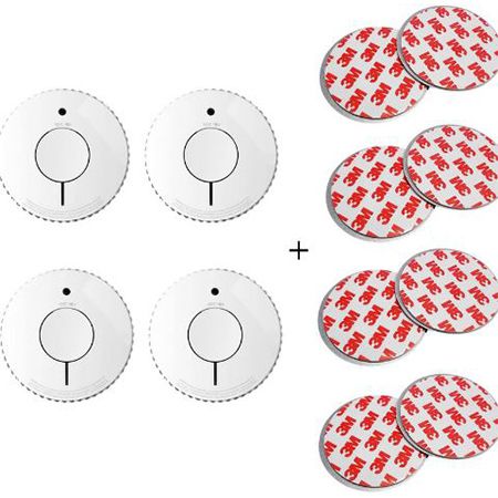 4x FireAngel ST 620 Rauchmelder inkl Magnethalter für 34 99 statt 60