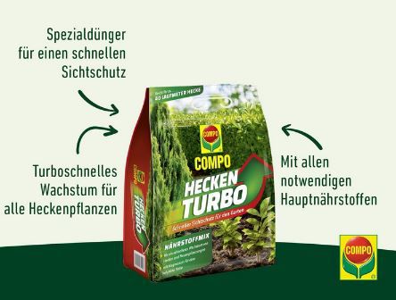 4Kg COMPO Heckenturbo Spezial Dünger für 16 99 statt 21