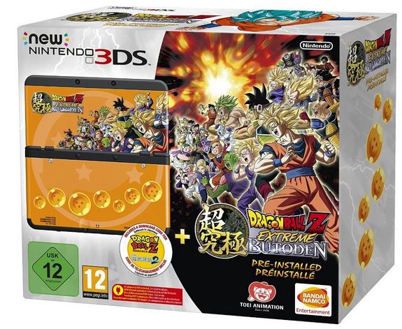 Vorbei! New Nintendo 3DS + Game Dragon Ball Z: Extreme Butoden für 99€ (statt 161€)