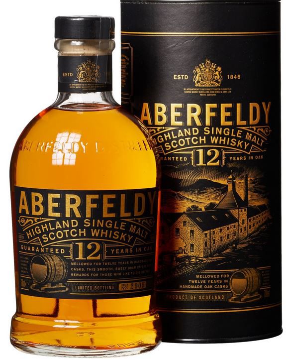 Aberfeldy Highland Single Malt Whisky 12 Jahre ab 30,63€ (statt 38€)
