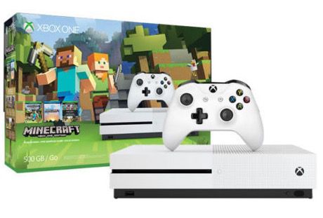 Xbox One S 500GB + Minecraft + PES 2016 für 199€ (statt 236€)