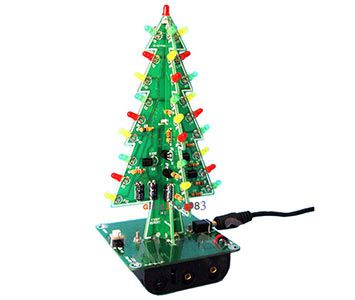 DIY LED Weihnachtsbaum im Kleinformat für 2,31€