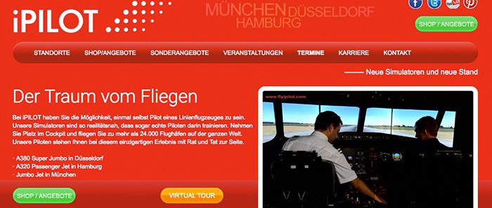 1 Stunde iPilot Schnupperflug für 47,40€ (statt 79€)   nur München, Hamburg oder Düsseldorf!