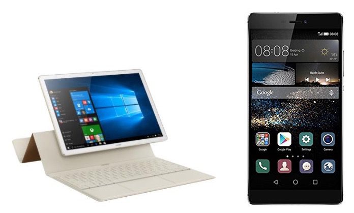 Huawei MateBook Elite Tablet + Huawei P8 Smartphone + Vodafone Allnet + 2GB LTE für 38€ mtl.