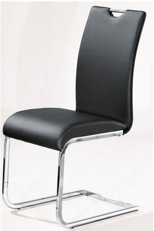 porta! klassischer Freischwinger Stuhl im Lederlook für 29€
