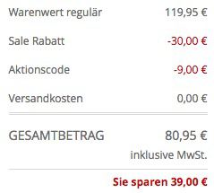 Peek & Cloppenburg* Frühjahrs Sale mit bis zu 81% Rabatt + VSK frei + 10% Gutschein