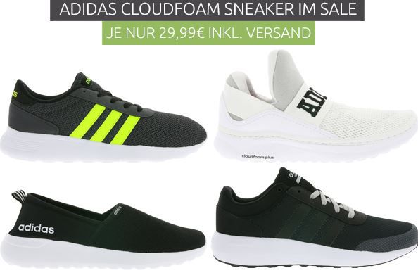 Adidas NEO Cloudfoam Swift Racer Herren Sneaker für 29,99€
