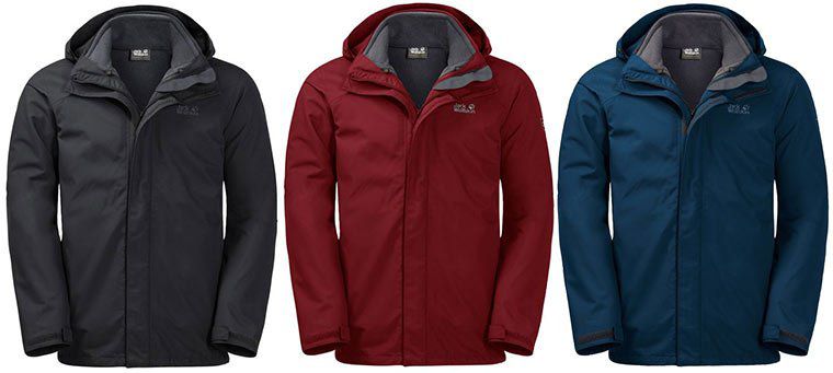 jack wolfskin pouring rain 3in1 jacket