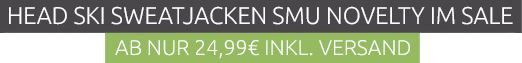 HEAD Ski SMU Novelty FZ Sweatjacken für Damen und Herren ab nur 24,99€ (statt 55€)