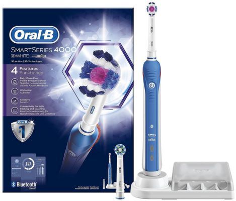 Oral B SmartSeries 4000 elektrische Zahnbürste mit Bluetooth für 57€