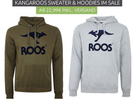 Sweater, Kangaroos Pullover ab Hoodies 22,99€ und