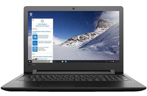 LENOVO IdeaPad 110 Notebook mit 15.6, i3, 4 GB, 1 TB, Win10 für 299€ (statt 399€)