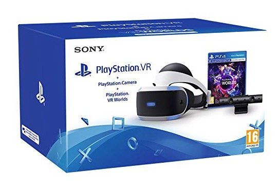PlayStation 4 VR + Kamera + VR Worlds für 312,50€