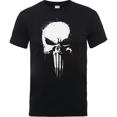 The Punisher Paintspray Doppelpack Herren T Shirt für 29,49€ (statt 44€)