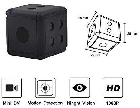 MiniCam mit 1080p, Motion Detection & mehr für 7€ (statt 20€)   Prime