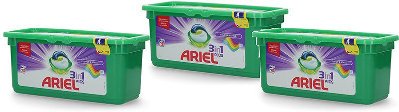 Ariel 3in1 Pods Colorwaschmittel (84WL) für 16,99€