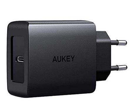 AAUKEY PA Y15   USB C 18W Ladegerät mit Power Delivery für 9,99€ (statt 16€)