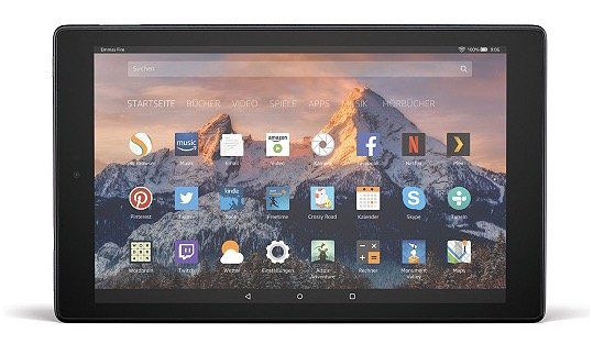 Amazon Fire HD 10 (2017) Full HD Tablet für 74,99€ (statt 115€)