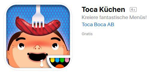 Toca Kitchen (iOS) gratis statt 1,09€