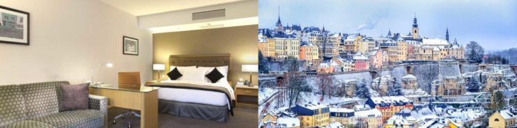 Vorbei zu dem Preis! 1   3 ÜN im Queen Size Bett mit Frühstück und Galadinner am Silvesterabend im 4* Hotel in Luxemburg ab 199€ p.P.