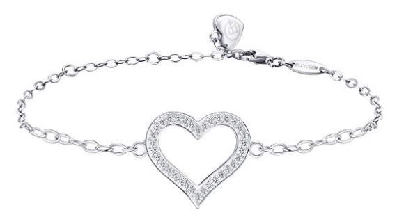 BlingGem BGB09 Damenkette mit Swarovski Zirkonia Armband für 12,59€ (statt 28€)