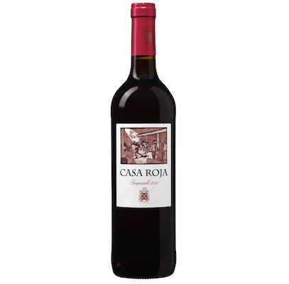 🍷 12 Flaschen Casa Roja goldprämierter Tempranillo Rotwein für 40,83€ (statt 71€)