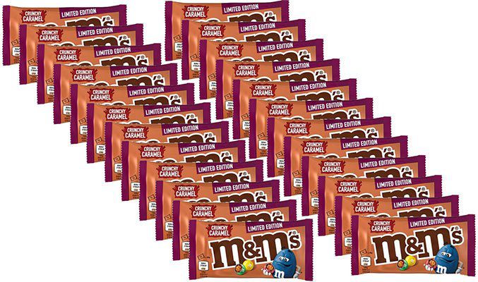 24x Crunchy Karamell M&Ms (45g) für 15,90€ (statt ~26€)