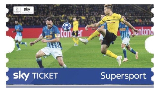 Heute Bayern vs. Liverpool: 3 Monate Sky Supersport Ticket für 39,99€ (statt 70€) + 10€ Cashback