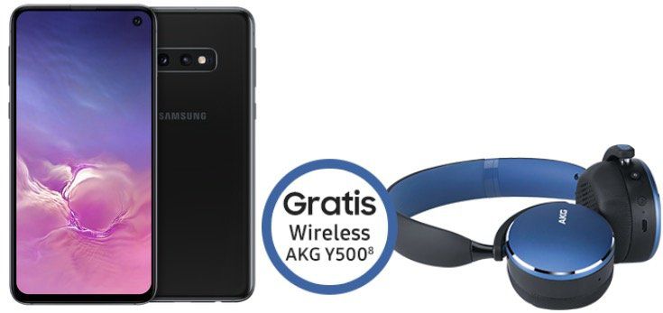 Samsung Galaxy S10e + AKG Y500 für 19€ + o2 Allnet Flat mit 19GB LTE für 29,99€ mtl.   auch mit S10 oder S10+