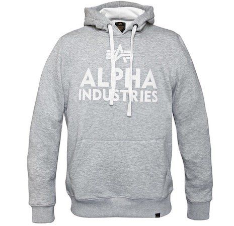 Alpha Industries Hoodie mit großem Brustlogo für 38,17€ (statt 50€)   nur S, M, XL