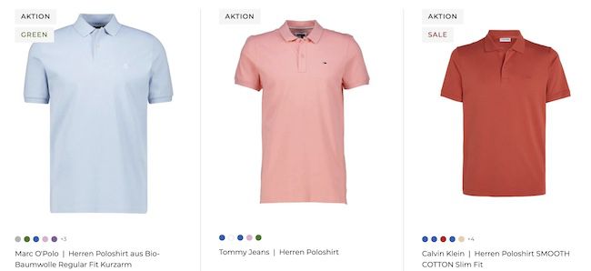 🔥 engelhorn: 25% Rabatt auf Shirts & Shorts   z.B. Tommy Hilfiger, GANT, Lacoste