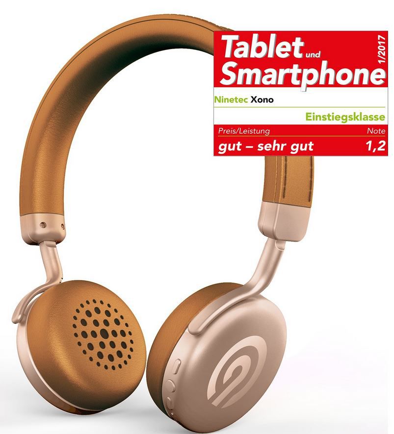 NINETEC Xono Bluetooth On Ear Kopfhörer (Headset) für 17,99€ (statt 50€)