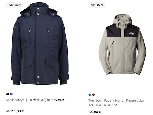 engelhorn: 20% Rabatt auf 🧥 Jacken von Tommy Hilfiger, Wellensteyn, The North Face uvm.