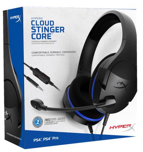 HYPERX Cloud Stinger Core PS4 Gaming Headset ab 14,99€ (statt 27€)