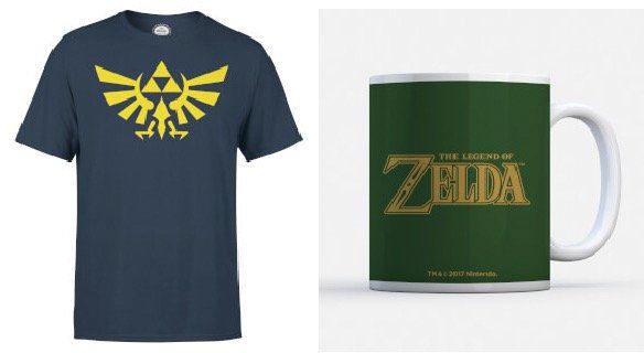 Zelda Triforce T Shirt + Tasse für 11,48€ (statt 23€)