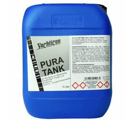 5 Liter Yachticon Pura Tank Trinkwassersystem Reiniger (für bis 1.600 Liter) für 48,23€ (statt 65€)