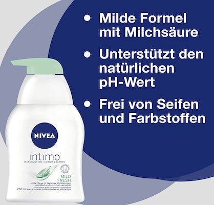 Nivea Intimo Mild Fresh Waschlotion für den Intimbereich ab 2,35€