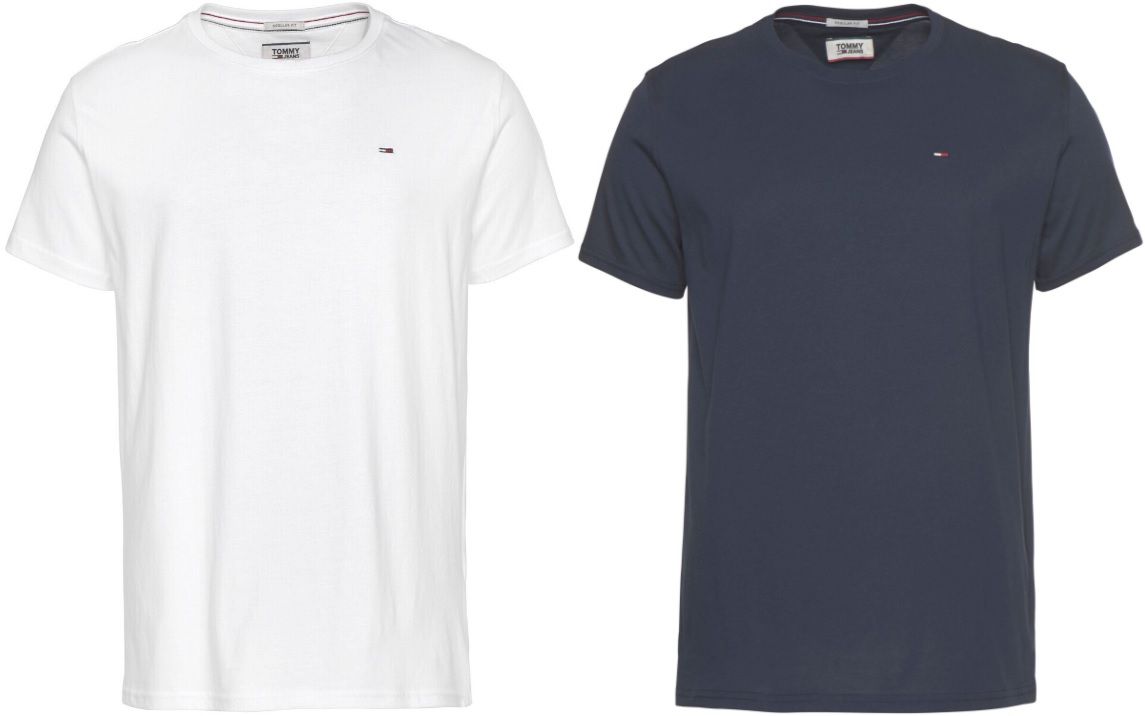 Tommy Hilfiger Regular Fit Crew T Shirt in 4 Farben ab 15,42€ (statt 24€)